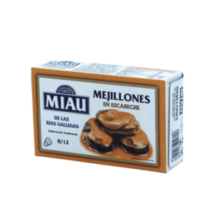 Mejillones en Escabeche 8/12 Lata - Miau