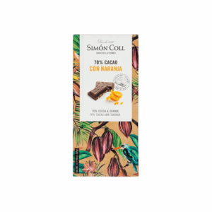 Chocolate 70% Cacao con Naranja - Simón Coll